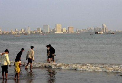 Chowpatty Beach and Nariman Point