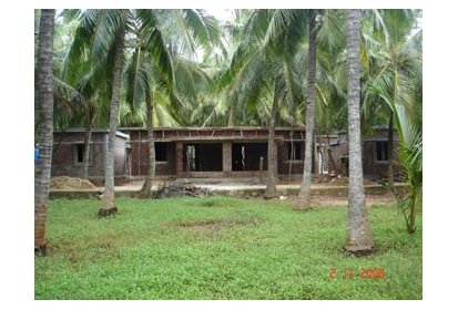 Vue sur une maison mitoyenne
