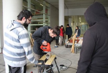 Workshop d'autoconstruction de la scène mobile_ Paris